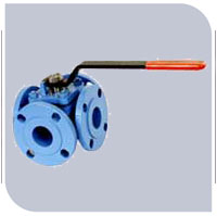 Plug Valve Flanged 4 Way